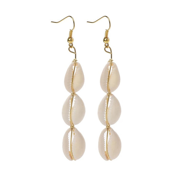 Cowrie Shell Earring