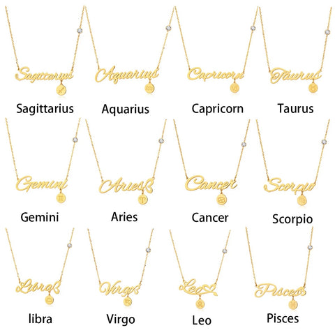 Zodiac Signs Necklace