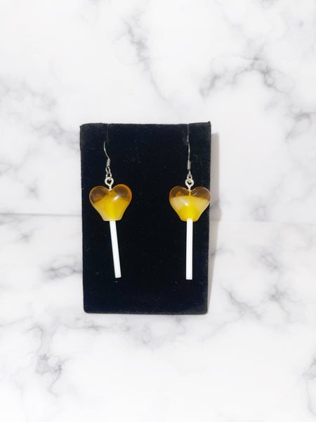 Heart Lollipop Earrings